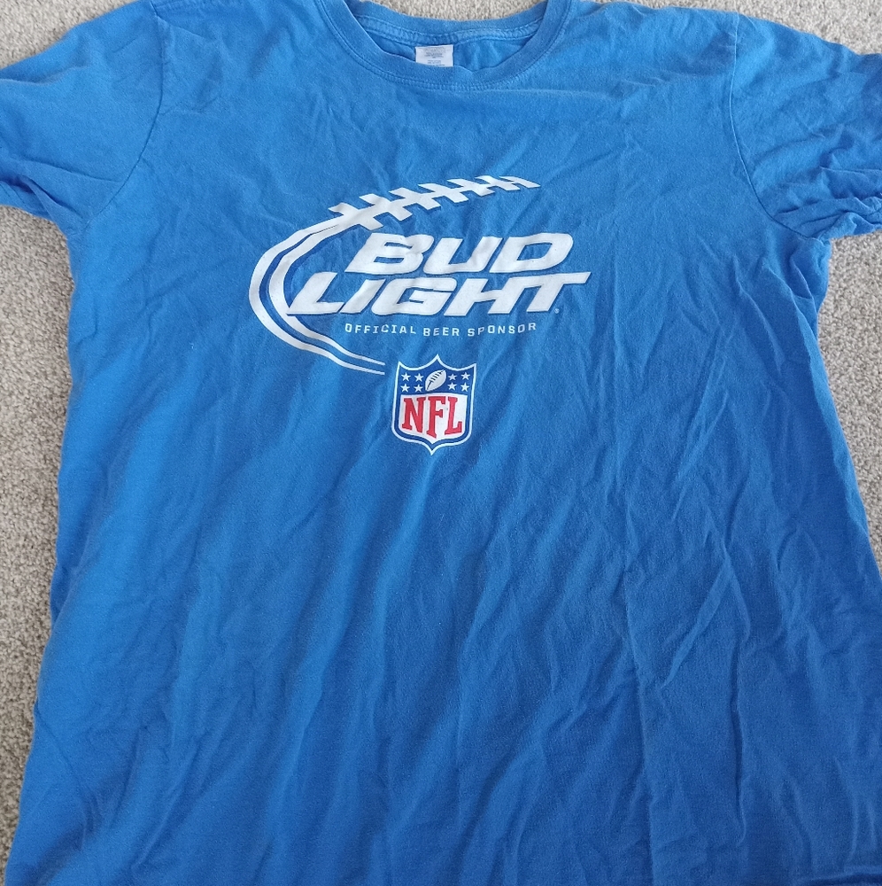 Bud Light Offical Beer NFL T-Shirt